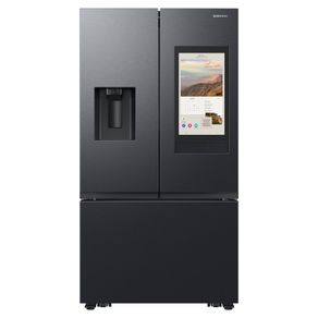 Geladeira Samsung Family Hub French Door RF27 com Soundbar com Dispenser de Água e Gelo 564L Black Inox 127V