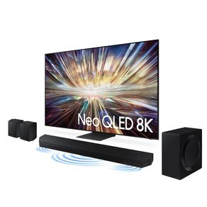 Combo Samsung AI Big TV 75" Neo QLED 8K 75QN800D 2024 + Soundbar HW-Q990D Combo