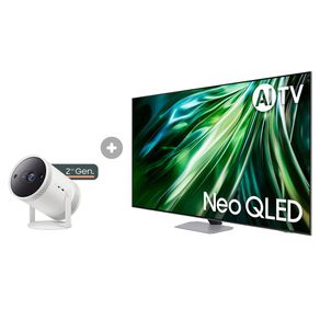 Samsung AI Gaming TV 50" Neo QLED 4K 50QN90D 2024 + The Freestyle 2nd Gen. Combo