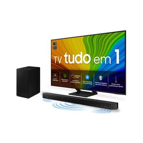 Combo Samsung Smart TV 65 polegadas QLED 4K 65Q70D 2024 + Soundbar HW-Q800D Combo