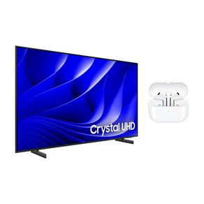 Smart TV 55" Crystal UHD 4K 55DU8000 2024 + Galaxy Buds3 Combo