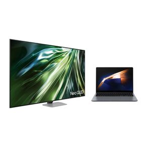 AI Gaming TV 55" Neo QLED 4K 55QN90D 2024 + Galaxy Book4 Ultra Combo