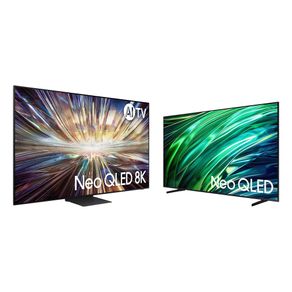 AI Big TV 75" Neo QLED 8K 75QN800D 2024 + AI TV 55" Neo QLED 4K 55QNX1 2024 Combo