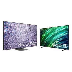 Smart TV 85" Neo QLED 8K 85QN800C 2023 + AI TV 55" Neo QLED 4K 55QNX1 2024 Combo