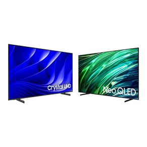 Smart Super Big TV 98" Crystal UHD 4K 98DU9000 2024 + AI TV 55" Neo QLED 4K 55QN85D 2024 Combo