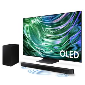 Samsung AI TV 55" OLED 4K 55S90D 2024 + Soundbar HW-Q600C Combo