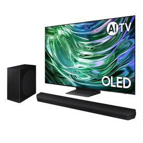 AI Big TV 77" OLED 4K 77S90D 2024 + Soundbar HW-Q800D Combo