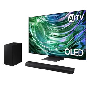 Desconto para comprar AI TV 55" OLED 4K 55S90D 2024 + Soundbar HW-B550 Combo