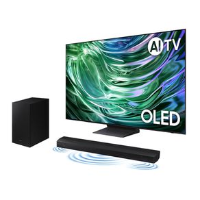 Desconto para comprar AI TV 55" OLED 4K 55S90D 2024 + Soundbar HW-B550/ZD Combo
