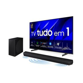 Desconto para comprar Samsung Smart TV 65" Crystal UHD 4K 65DU8000 2024 + Soundbar HW-Q600C Combo