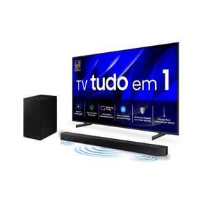 Desconto para comprar Smart Big TV 85" Crystal UHD 4K 85DU8000 2024 + Soundbar HW-B550/ZD Combo