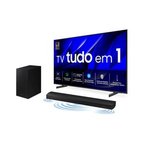 Desconto para comprar Smart TV 65" Crystal UHD 4K 65DU8000 2024 + Soundbar HW-B550/ZD Combo