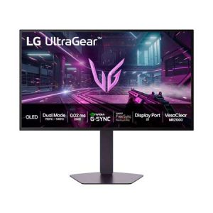 Monitor LG OLED 4th gen UltraGearTM Dual Mode 27GX790B-B 27", 720Hz HD, 540Hz QHD 2K, 0.02ms (GtG), NVIDIA G-SYNC, AMD FreeSync Premium Pro, Vesa ClearMR21000, Tandem Technology - 27GX790B-B
