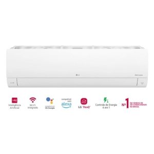 Ar-Condicionado LG Dual Inverter Voice +AI 12.000 BTU Frio 220V - S3-Q12JA31K