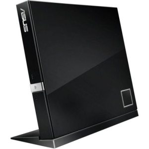 Gravador Externo Slim - USB - Blu-ray/DVD/CD - Asus - Preto - SBW-06D2X-U/BLK/G/AS
