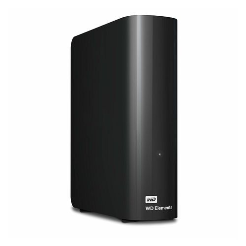 HD Externo 10TB USB 3.0 Western Digital Elements WDBWLG0100HBK - Preto