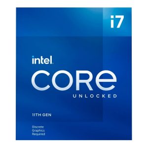 Processador Intel Core i7-11700KF 11ª Geração 3,60GHz (5,00GHz Max Turbo) Cache 16MB LGA 1200 - BX8070811700KF