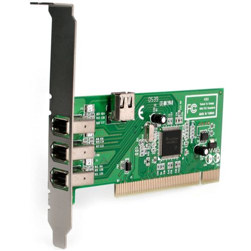 Controladora Firewire 400 - PCI - StarTech 1394A