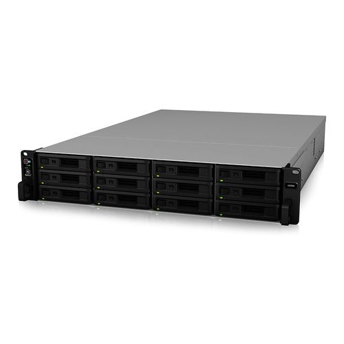 NAS Synology 12 baias UC3200 2U (Xeon D-1541, 8GB DDR4, 2x 1GbE LAN, 1x 10GbE LAN, 1x PCIe x8, 2x PSU, sem discos)