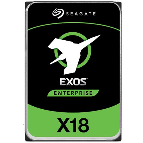 HD 16TB SAS Seagate Exos X18 Enterprise Capacity - ST16000NM004J (3,5pol, 12Gb/s, 7.200 RPM, 256MB Cache)