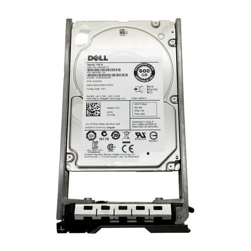 HD 600GB SAS Dell Savvio 10K.6 ST600MM0006 - 07YX58 (2,5pol, 6Gb/s, 10.000 RPM, 64MB Cache)