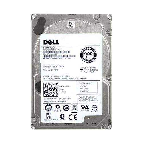HD 900GB SAS Dell Savvio 10K.5 EqualLogic ST9900805SS - 05J9P (2,5pol, 6Gb/s, 10.000 RPM, 64MB Cache)