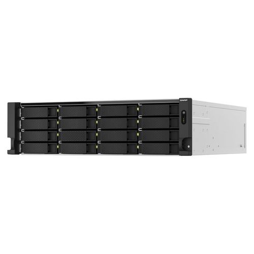 NAS QNAP 22 baias 3U - TS-h2287XU-RP-E2378-64G-BR (Intel Xeon Xeon® E-2378 8-core, 2.6GHz, 64GB, 2x 10GBASE-T)