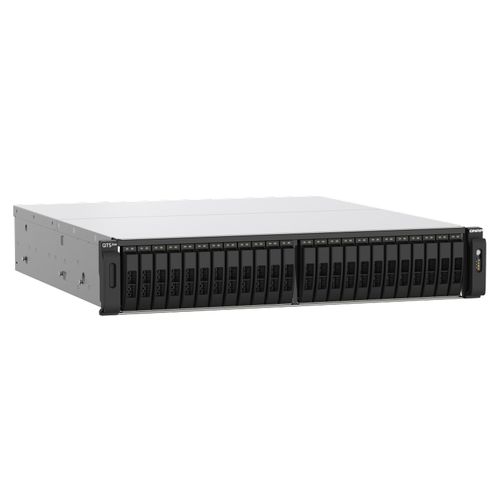 NAS QNAP 24 baias - TS-h2490FU-7302P-256G-BR (AMD EPYC 7302P, 3.0GHz, 8-core, 256GB, 4x 25GbE SPF28)