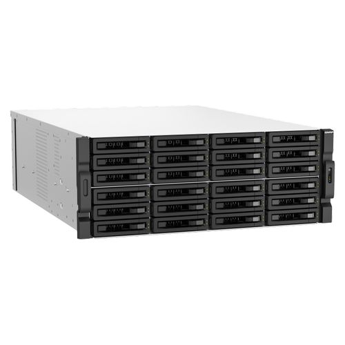 NAS QNAP 30 baias 4U - TS-h3087XU-RP-E2378-64G-BR (Intel Xeon Xeon® E-2378 8-core, 2.6GHz, 64GB, 2x 10GBASE-T)