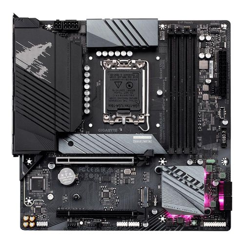 Placa mãe LGA 1700 - Gigabyte B760M Aorus Elite DDR5 (Micro ATX)