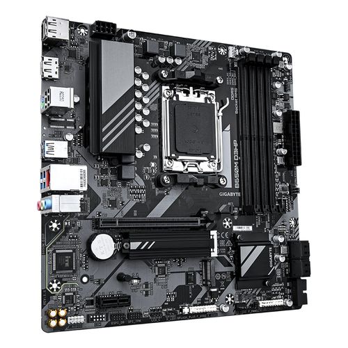 Placa mãe AM5 - GIGABYTE B650M D3HP (M-ATX)