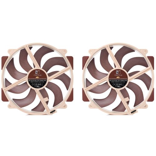 Ventoinha (Cooler) - 14cm Noctua NF-A14X25r G2 PWM SX2-PP (kit com 2 ventoinhas)