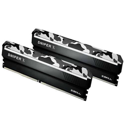 Memória DDR4 16GB (2x8GB) 3.200MHz G.Skill Sniper X - F4-3200C16D-16GSXWB