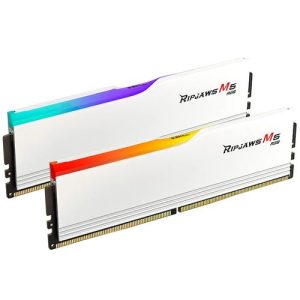 Memória DDR5 64GB (2x32GB) 5.200MHz G.Skill Ripjaws M5 RGB - F5-5200J4040A32GX2-RM5RW