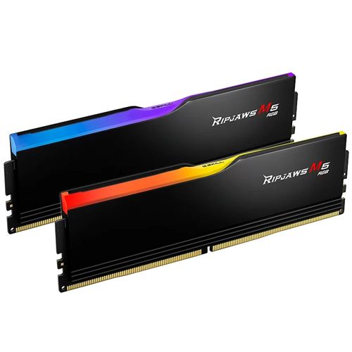 Memória DDR5 32GB (2x16GB) 5.200MHz G.Skill Ripjaws M5 RGB - F5-5200J4040A16GX2-RM5RK