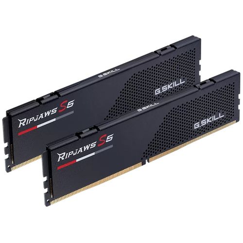Memória DDR5 48GB (2x24GB) 5.600MHz G.Skill Ripjaws S5 - F5-5600J4040D24GX2-RS5K