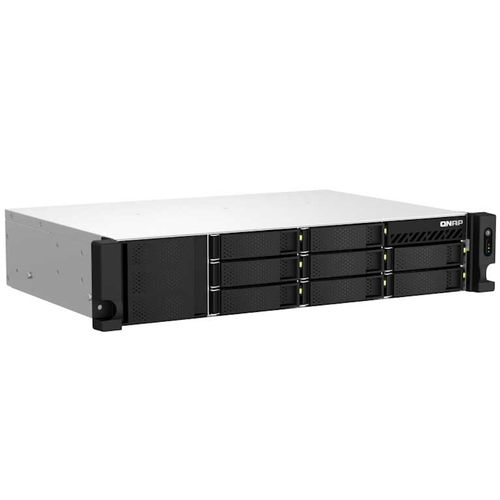 NAS QNAP 8 baias TS-864eU-8G-BR (Intel Celeron N5095, 8GB DDR4, 2x M.2 nVME, 2x 2.5GbE LAN, s/ discos)