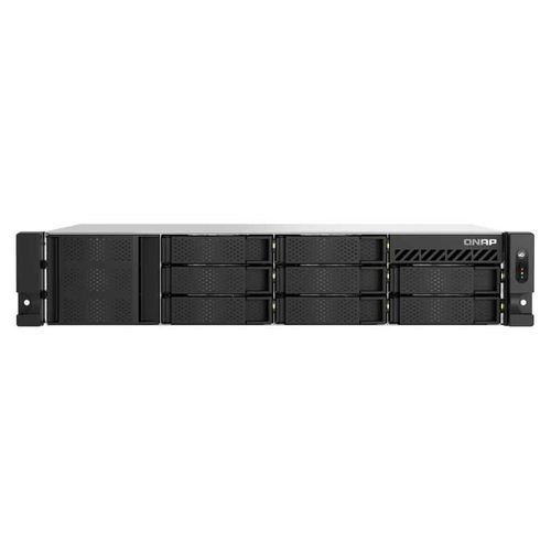 NAS QNAP 8 baias TS-855eU-RP-8G-BR (Intel Atom, 8GB DDR4, 2x LAN 2,5 Gigabit, s/ HD)