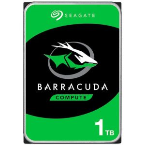 HD 1TB SATA3 Seagate BarraCuda - ST1000DM014 (3,5pol, 6Gb/s, 7.200 RPM, 256MB Cache)