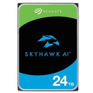 HD 24TB SATA3 Seagate SkyHawk AI - ST24000VE002 (3,5pol, 6Gb/s, Helium, 512MB Cache, CMR)