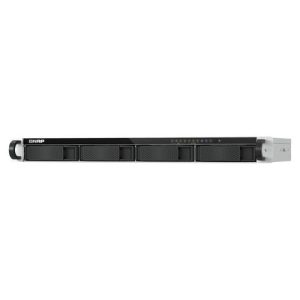 NAS QNAP 4 baias 1U - TS-h765eU-8G-BR (Intel Atom, DDR5, 4 x 2.5pol SATA, PCIe M.2 2280, 8GB)