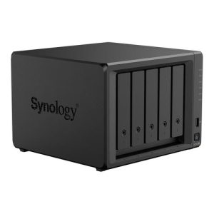 NAS Synology Diskstation 5 baias DS1525+ (AMD Ryzen V1500B, 8GB DDR4 ECC Sodimm, 2x 2.5GbE LAN, 2x USB 3.2 Gen1, 2x USB Type-C Exp)