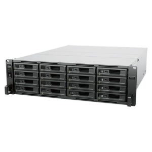 NAS Synology Rackstation 16 baias RS2825RP+ (AMD Ryzen V1780B, 8GB DDR4 ECC, 2x 1GbE LAN, 1x 10GbE LAN, 2x PSU, sem discos)