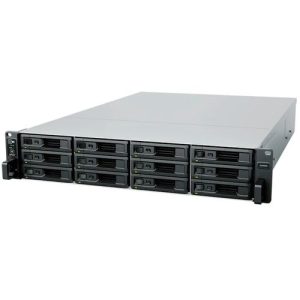 NAS Synology 12 baias SA3400D 2U (Xeon D-1541, 8GB DDR4, 4x 1GbE LAN, sem discos)