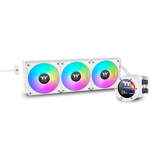 Watercooler - Thermaltake TH360 V2 Ultra EX ARGB AIO Sync 120mm - Snow - CL-W426-PL12SW-A