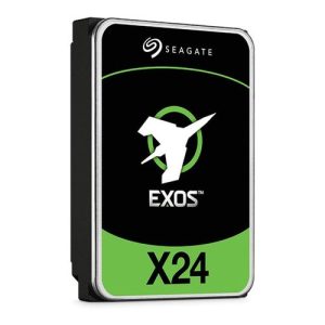 HD 16TB SAS Seagate Exos X24 Enterprise - ST16000NM007H (3,5pol, 12Gb/s, 7.200 RPM, 512MB Cache, CMR)