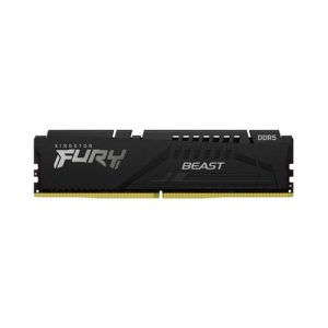 Memória DDR5 - 32GB / 5600MHz / CL40 - Kingston Fury Beast Black XMP - KF556C40BB-32