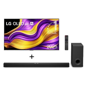 Combo Smart TV LG OLED evo AI G5 4K de 65 polegadas 2025 + Soundbar LG S90TY 5.1.3 Canais, 570W RMS, Dolby Atmos  - OLED65G5.S90T