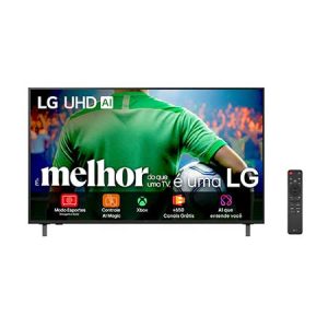 Smart TV LG UHD AI 4K UA85 de 50 polegadas 2025 - 50UA8550PSA