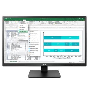 Monitor LG 24BL550J-B - Full HD, IPS, 75Hz, HDMI e OnScreen Control - 24BL550J-B